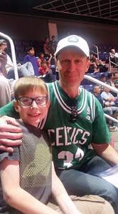 John attended Phoenix Suns vs. Boston Celtics - NBA on Mar 5th 2017 via VetTix 