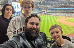 Nathan attended Milwaukee Brewers - MLB vs St. Louis Cardinals on Sep 27th 2023 via VetTix 
