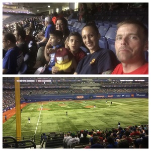 Kyle attended HEB Big League Weekend - American League West Division Champion Texas Rangers vs. American League Central Division Champion Cleveland Indians - MLB on Mar 17th 2017 via VetTix 