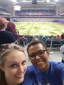 Leslie attended HEB Big League Weekend - American League West Division Champion Texas Rangers vs. American League Central Division Champion Cleveland Indians - MLB on Mar 17th 2017 via VetTix 