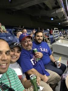 Daniel attended HEB Big League Weekend - American League West Division Champion Texas Rangers vs. American League Central Division Champion Cleveland Indians - MLB on Mar 17th 2017 via VetTix 