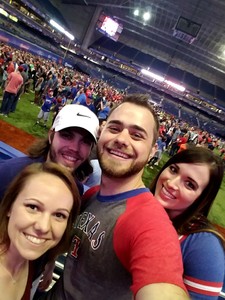 Robert attended HEB Big League Weekend - American League West Division Champion Texas Rangers vs. American League Central Division Champion Cleveland Indians - MLB on Mar 17th 2017 via VetTix 