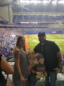 James attended HEB Big League Weekend - American League West Division Champion Texas Rangers vs. American League Central Division Champion Cleveland Indians - MLB on Mar 18th 2017 via VetTix 
