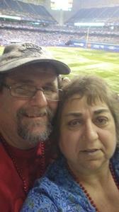Linda attended HEB Big League Weekend - American League West Division Champion Texas Rangers vs. American League Central Division Champion Cleveland Indians - MLB on Mar 18th 2017 via VetTix 