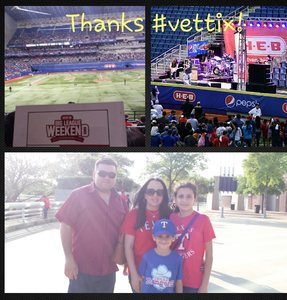 daniel attended HEB Big League Weekend - American League West Division Champion Texas Rangers vs. American League Central Division Champion Cleveland Indians - MLB on Mar 18th 2017 via VetTix 