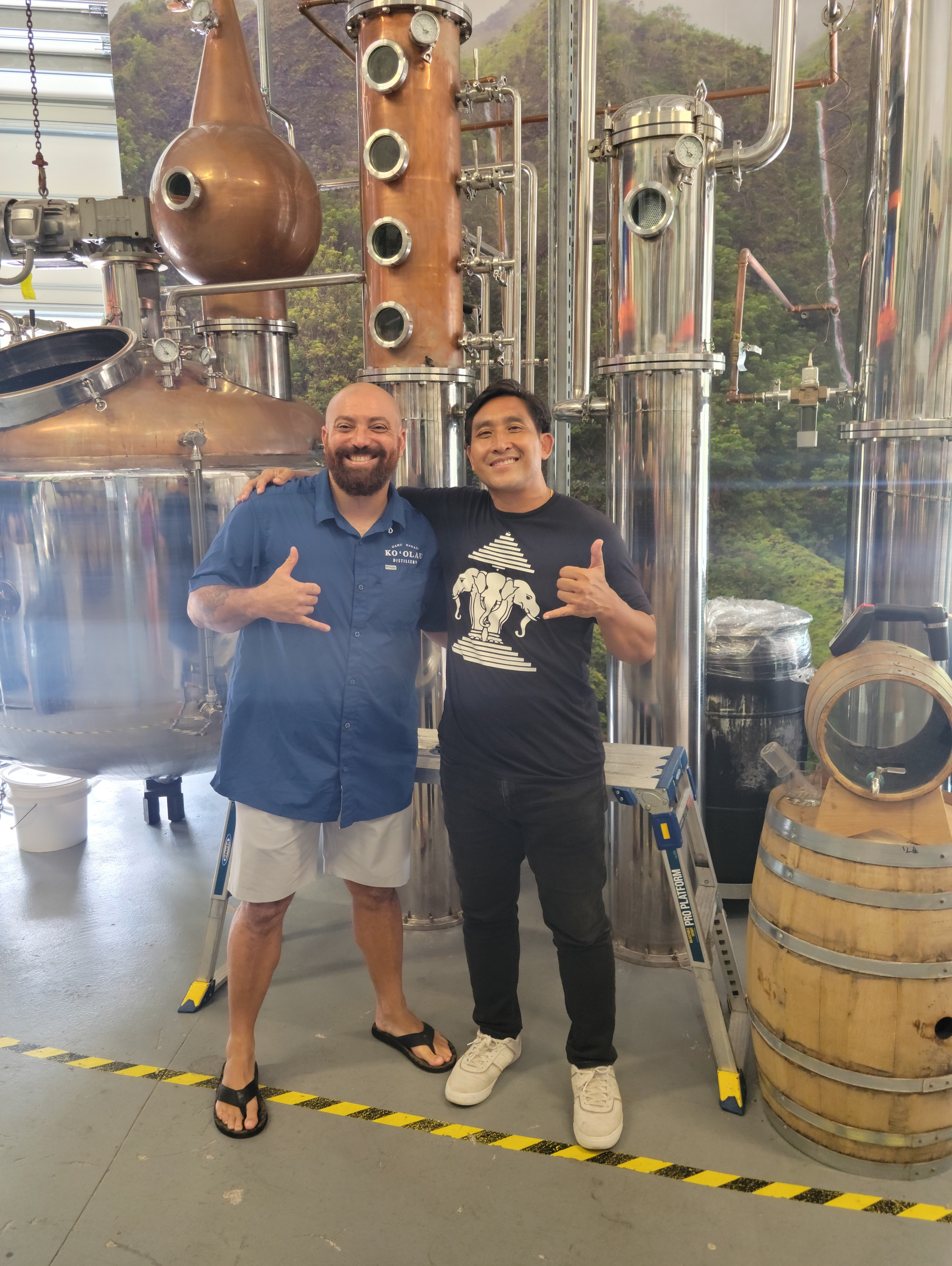Ko'olau Distillery Whiskey Tour