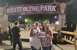 Boots in the Park Presents Blake Shelton, Sam Hunt & More! - VIP