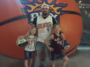 Dustin attended Phoenix Suns vs. Oklahoma City Thunder - NBA on Mar 3rd 2017 via VetTix 