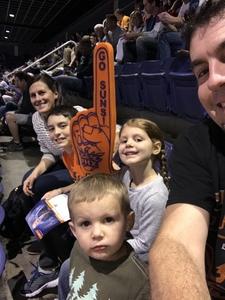 Lucas attended Phoenix Suns vs. Oklahoma City Thunder - NBA on Mar 3rd 2017 via VetTix 