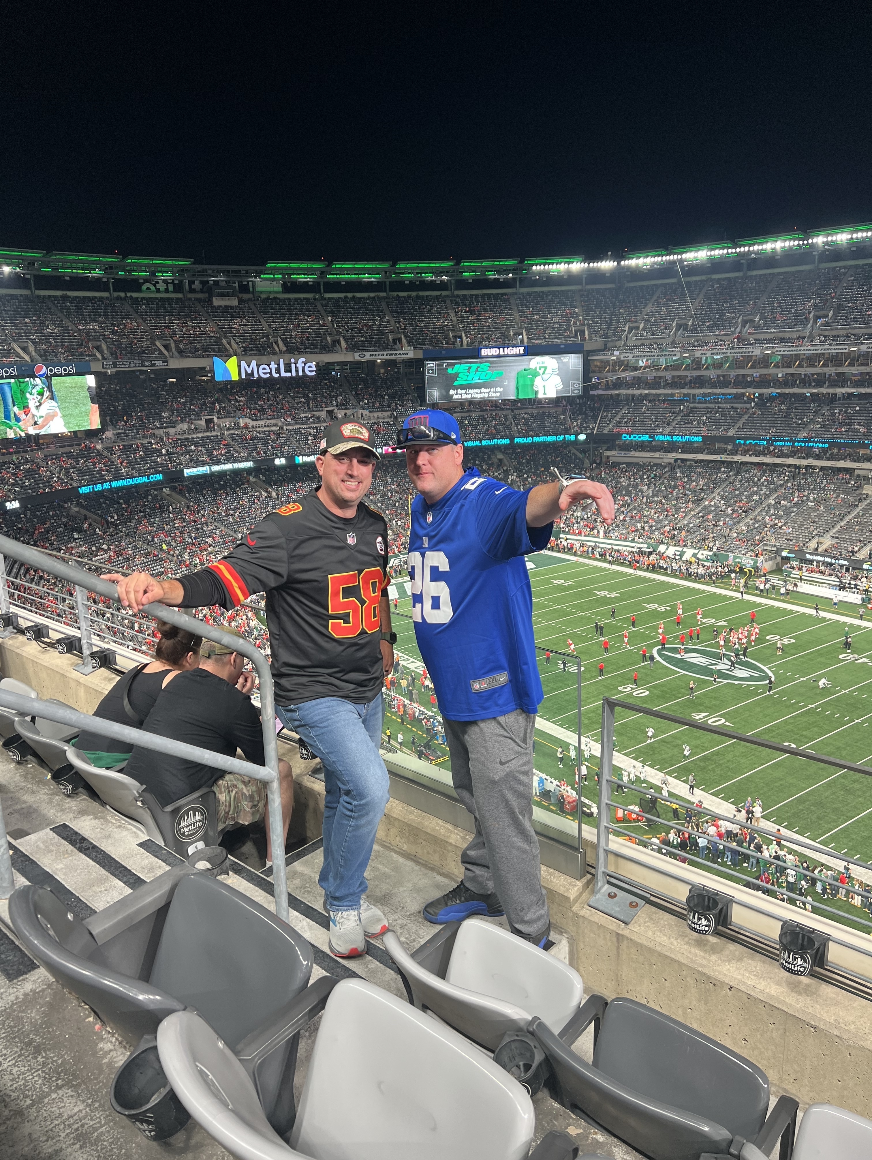 MetLife Stadium, section 223, home of New York Jets, New York