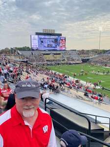 William attended Purdue Boilermakers - NCAA Football vs Wisconsin-Madison Badgers on Sep 22nd 2023 via VetTix 