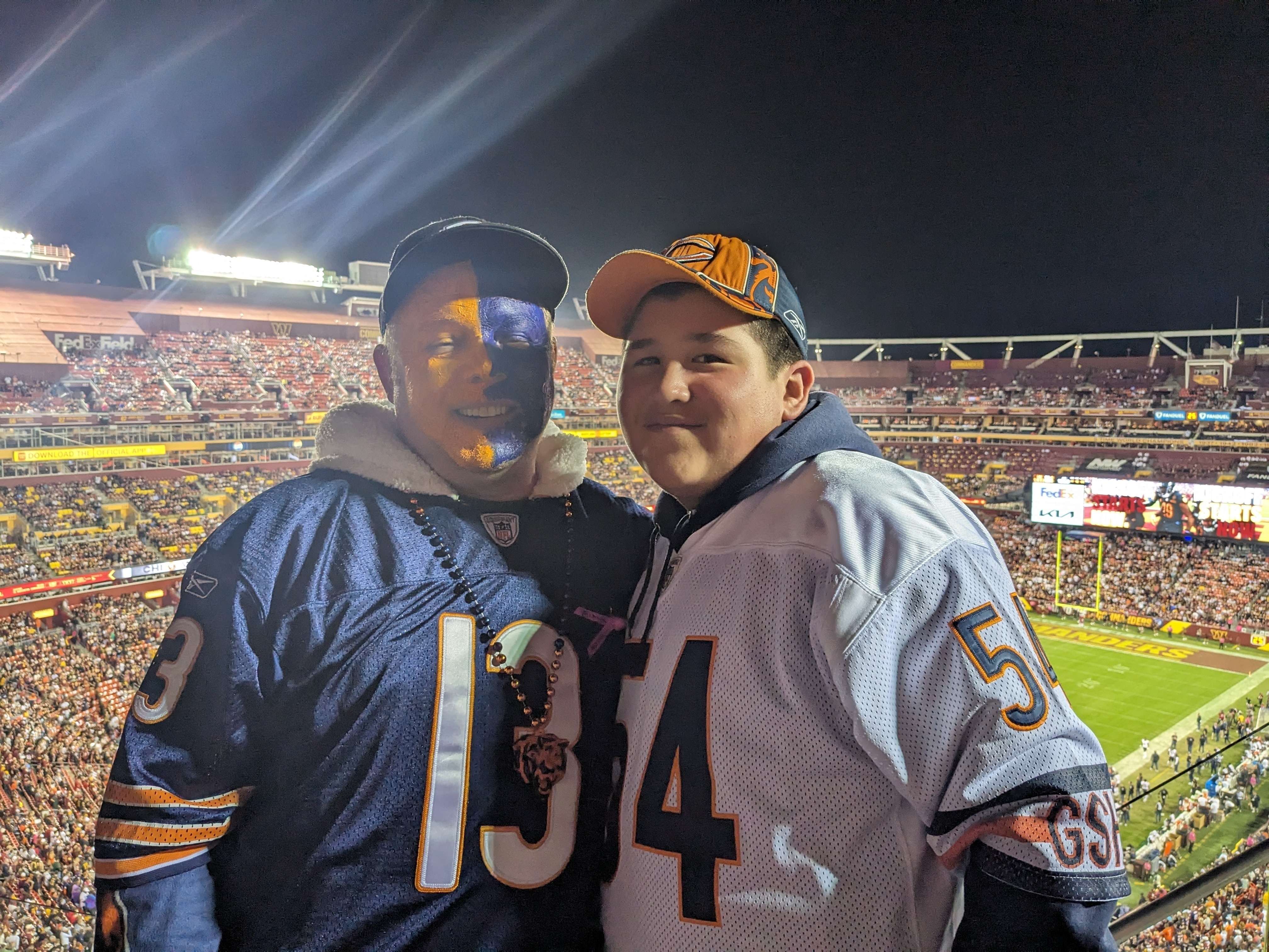 Washington Commanders vs. Chicago Bears, FedexField, Landover