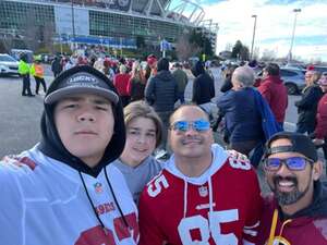 Washington Commanders - NFL vs San Francisco 49ers