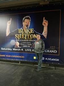 Blake Shelton - Doing It to Country Songs Tour - MGM Grand Garden Arena