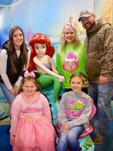 Britton attended Disney on Ice Presents Mickey's Search Party on Nov 30th 2023 via VetTix 