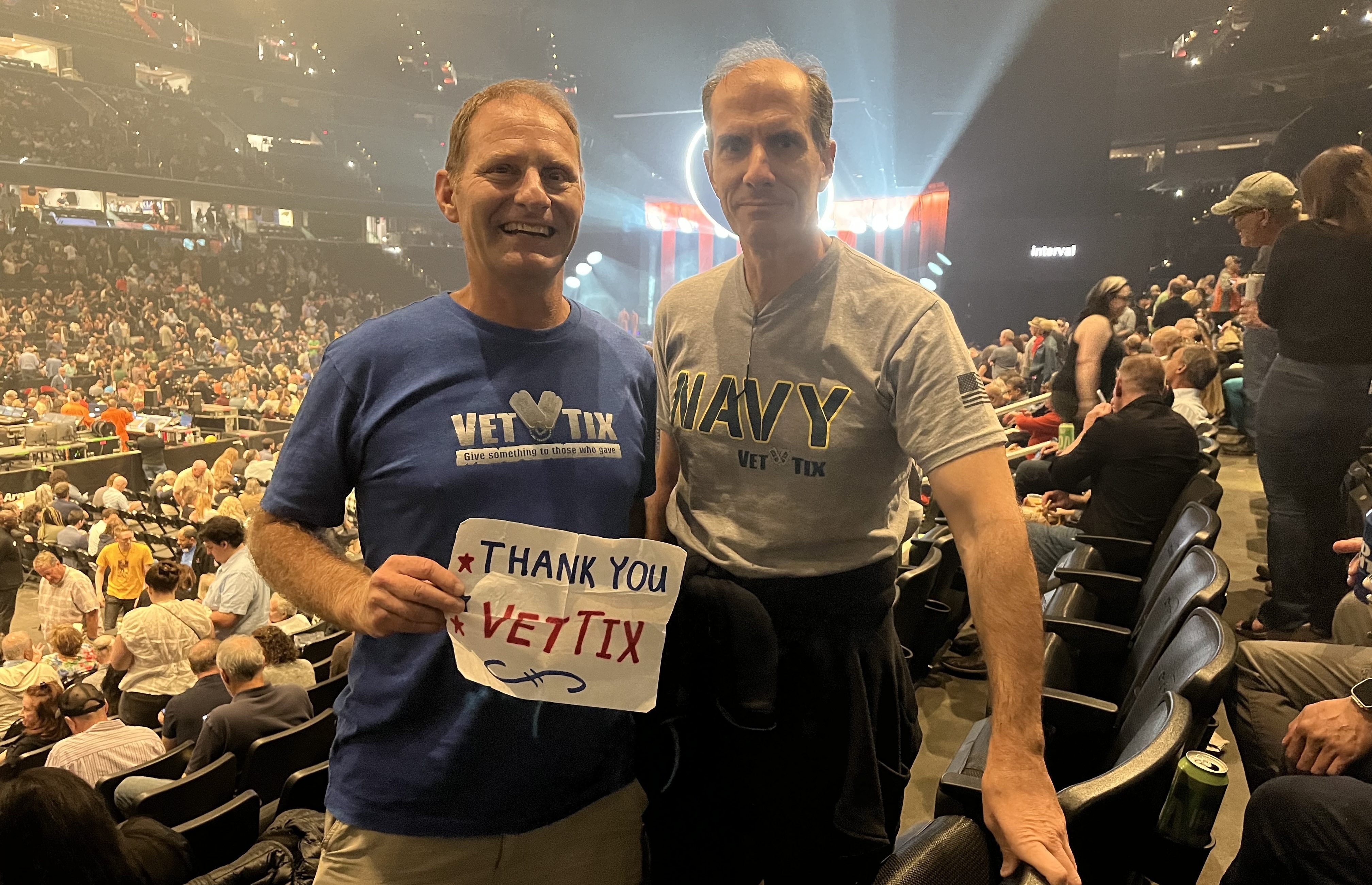 Thank You Messages To Veteran Tickets Foundation Donors