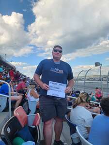 Phillip attended 2023 Fall NASCAR Cup Series on Oct 1st 2023 via VetTix 