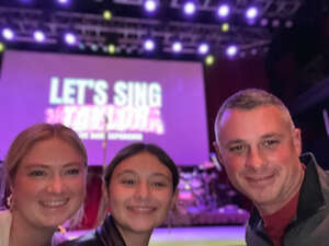 ZANE attended Let's Sing Taylor - a Live Band Experience Celebrating Taylor Swift on Sep 29th 2023 via VetTix 