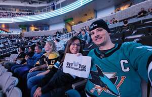 San Jose Sharks - NHL vs Boston Bruins