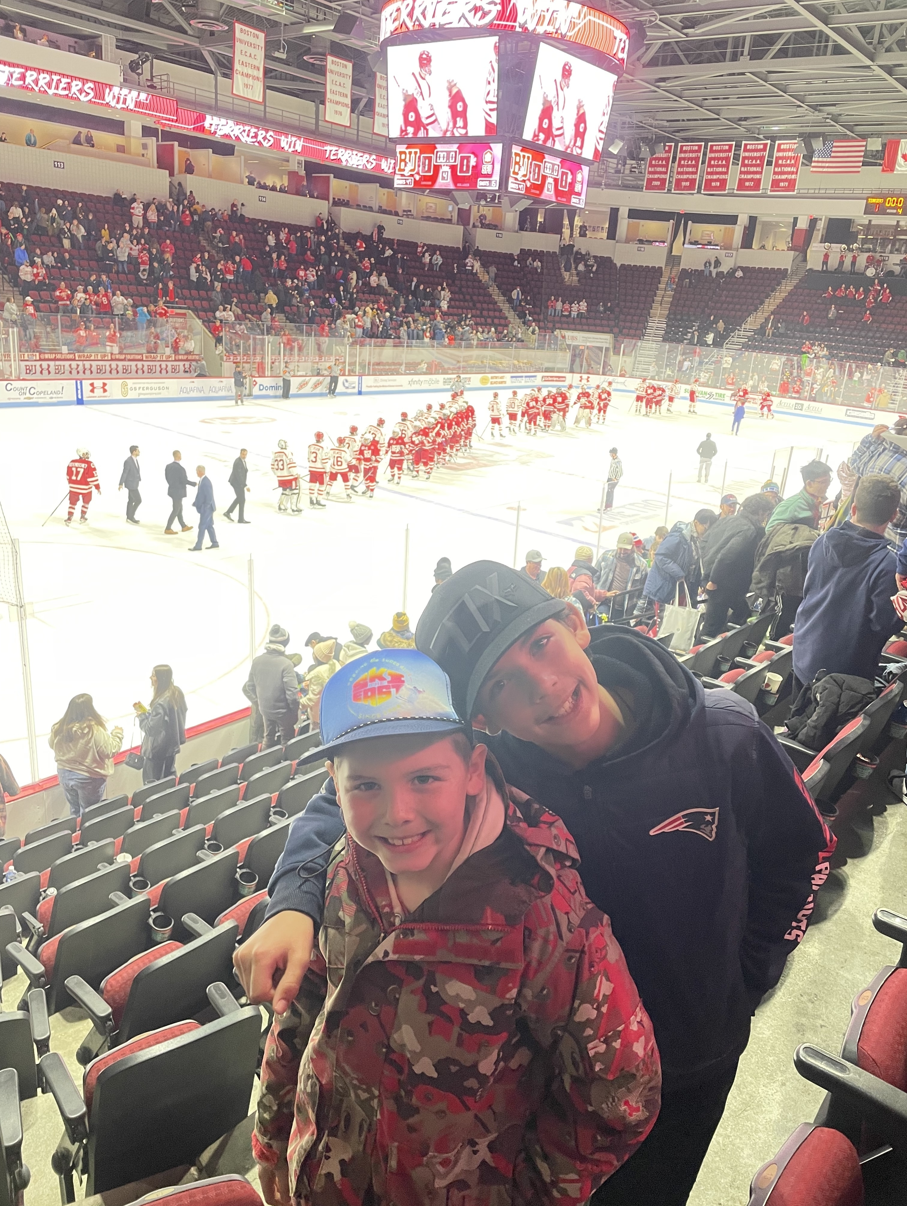 Boston University Terriers - NCAA Men's Hockey vs Simon Fraser Leafs