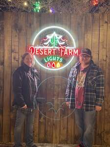 Desert Farm Lights