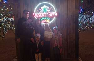 Desert Farm Lights