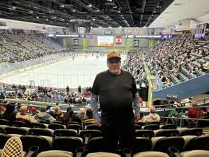 Joseph attended Tucson Roadrunners - AHL vs Colorado Eagles on Apr 13th 2024 via VetTix 