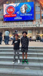 Dallas Mavericks - NBA vs Detroit Pistons