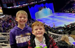 Charles attended Disney on Ice Presents Into the Magic on Nov 30th 2023 via VetTix 