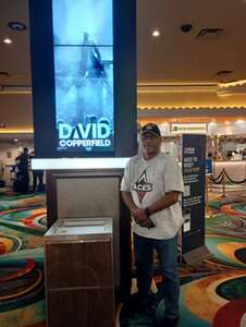 Michael attended David Copperfield on Oct 21st 2023 via VetTix 