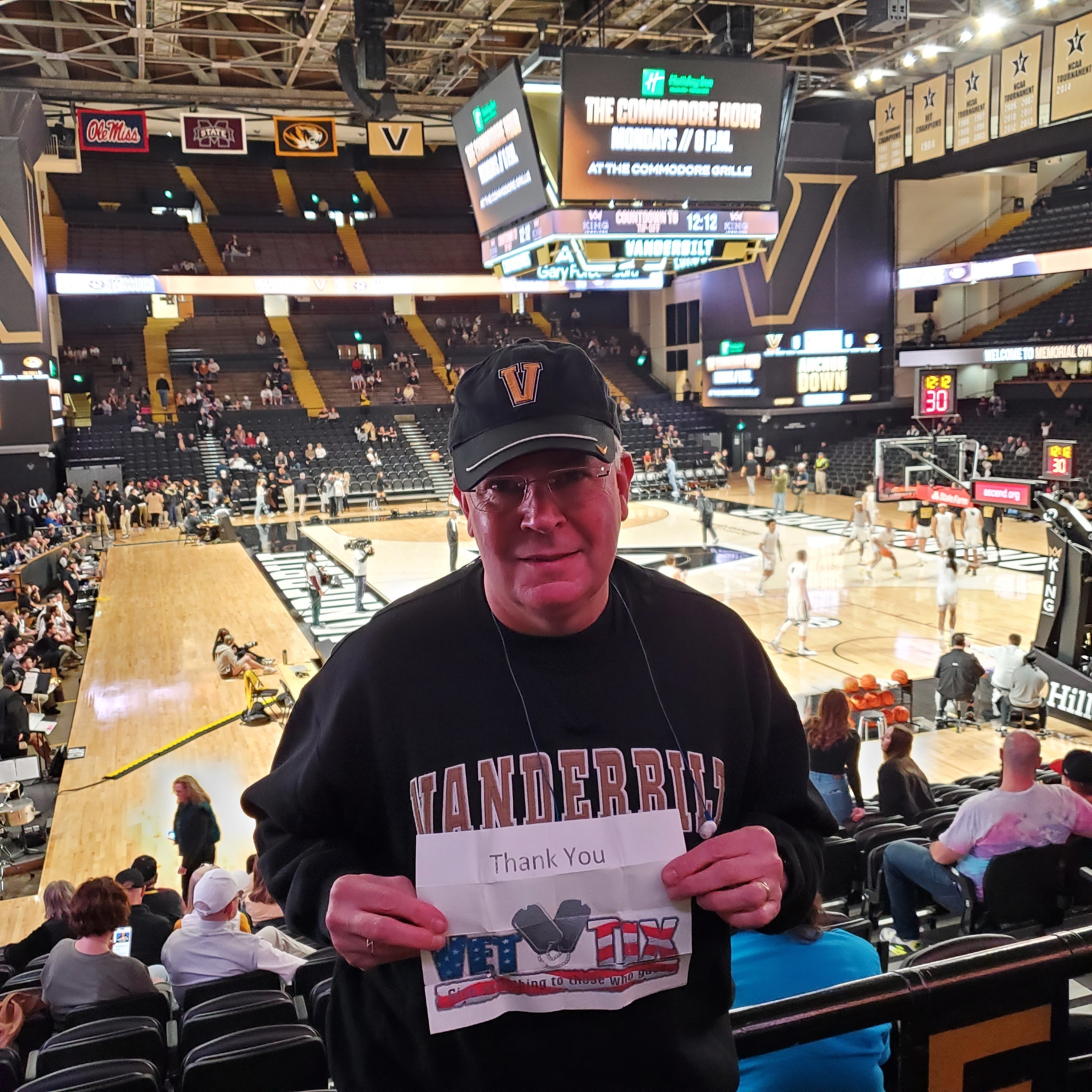 Vanderbilt Commodores - NCAA Men's Basketball vs Missouri Tigers