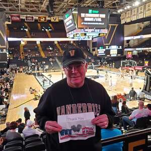 Vanderbilt Commodores - NCAA Men's Basketball vs Missouri Tigers