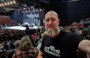 Barton attended Skillet & Theory of a Deadman: Rock Resurrection Tour on Oct 31st 2023 via VetTix 