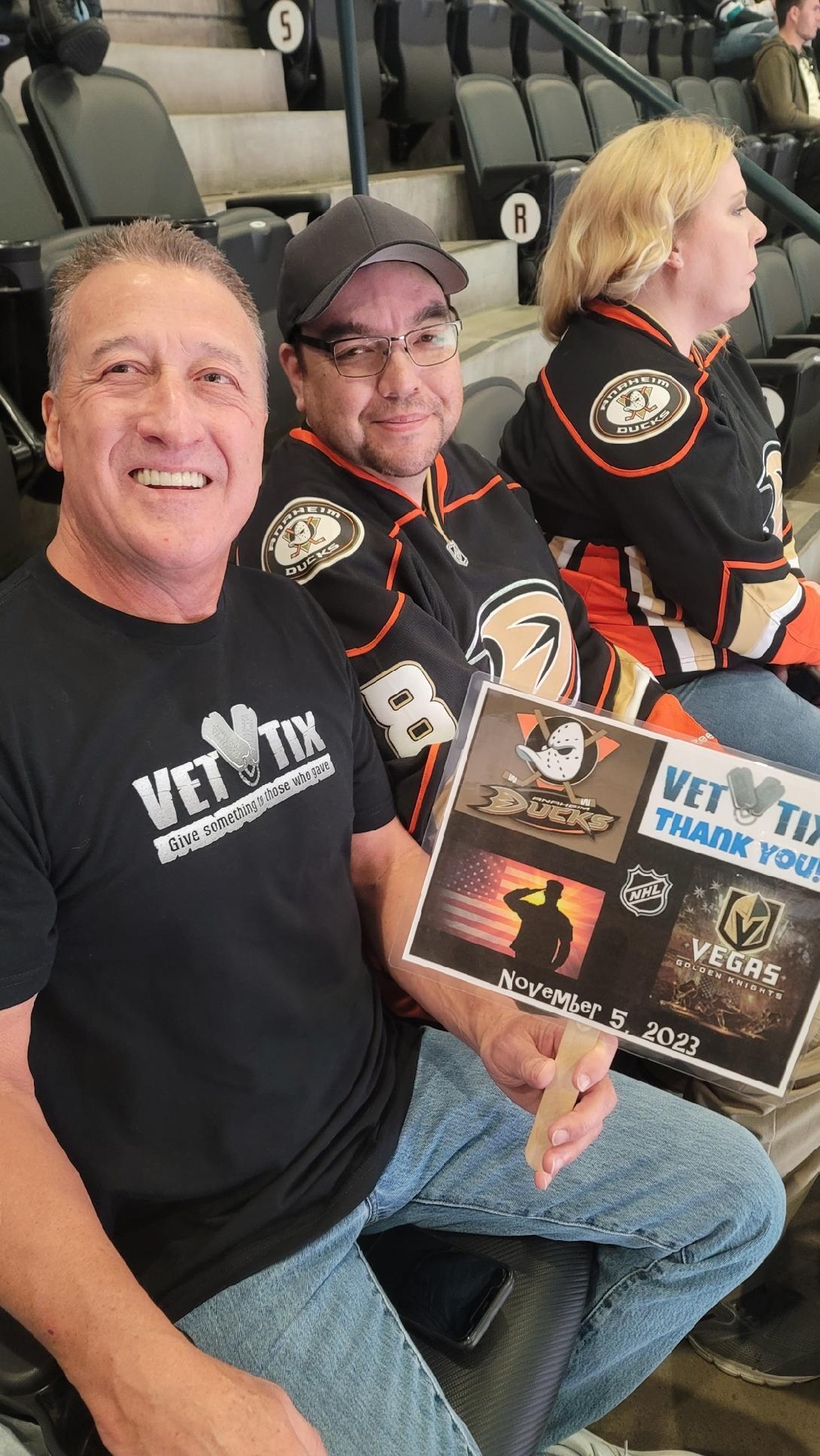 Anaheim Ducks - NHL vs Vegas Golden Knights