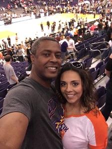 samuel attended Phoenix Suns vs. Los Angeles Clippers - NBA on Mar 30th 2017 via VetTix 