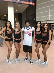 Rey attended Phoenix Suns vs. Los Angeles Clippers - NBA on Mar 30th 2017 via VetTix 
