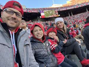 Mark attended Ohio State Buckeyes - NCAA Football vs University of Minnesota Golden Gophers on Nov 18th 2023 via VetTix 