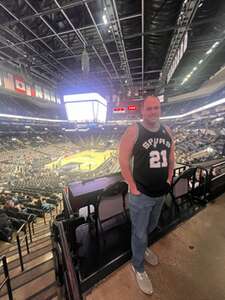 patrick attended San Antonio Spurs - NBA vs Atlanta Hawks on Nov 30th 2023 via VetTix 