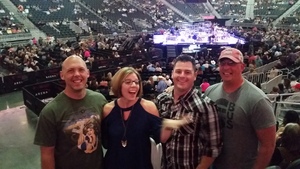 Luke attended George Strait - Strait to Vegas With Special Guest Cam - Friday on Apr 7th 2017 via VetTix 