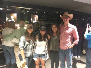 Hunter attended George Strait - Strait to Vegas With Special Guest Cam - Friday on Apr 7th 2017 via VetTix 