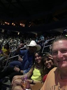 Tracy attended George Strait - Strait to Vegas With Special Guest Cam - Friday on Apr 7th 2017 via VetTix 