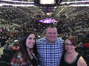 Thomas attended George Strait - Strait to Vegas With Special Guest Cam - Friday on Apr 7th 2017 via VetTix 
