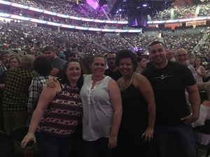 Jennifer attended George Strait - Strait to Vegas With Special Guest Cam - Saturday on Apr 8th 2017 via VetTix 