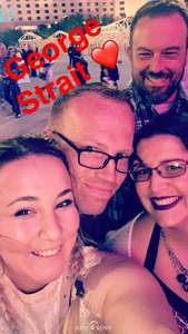 Tyler attended George Strait - Strait to Vegas With Special Guest Cam - Saturday on Apr 8th 2017 via VetTix 