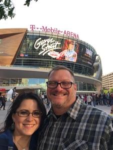 Jonathan attended George Strait - Strait to Vegas With Special Guest Cam - Saturday on Apr 8th 2017 via VetTix 