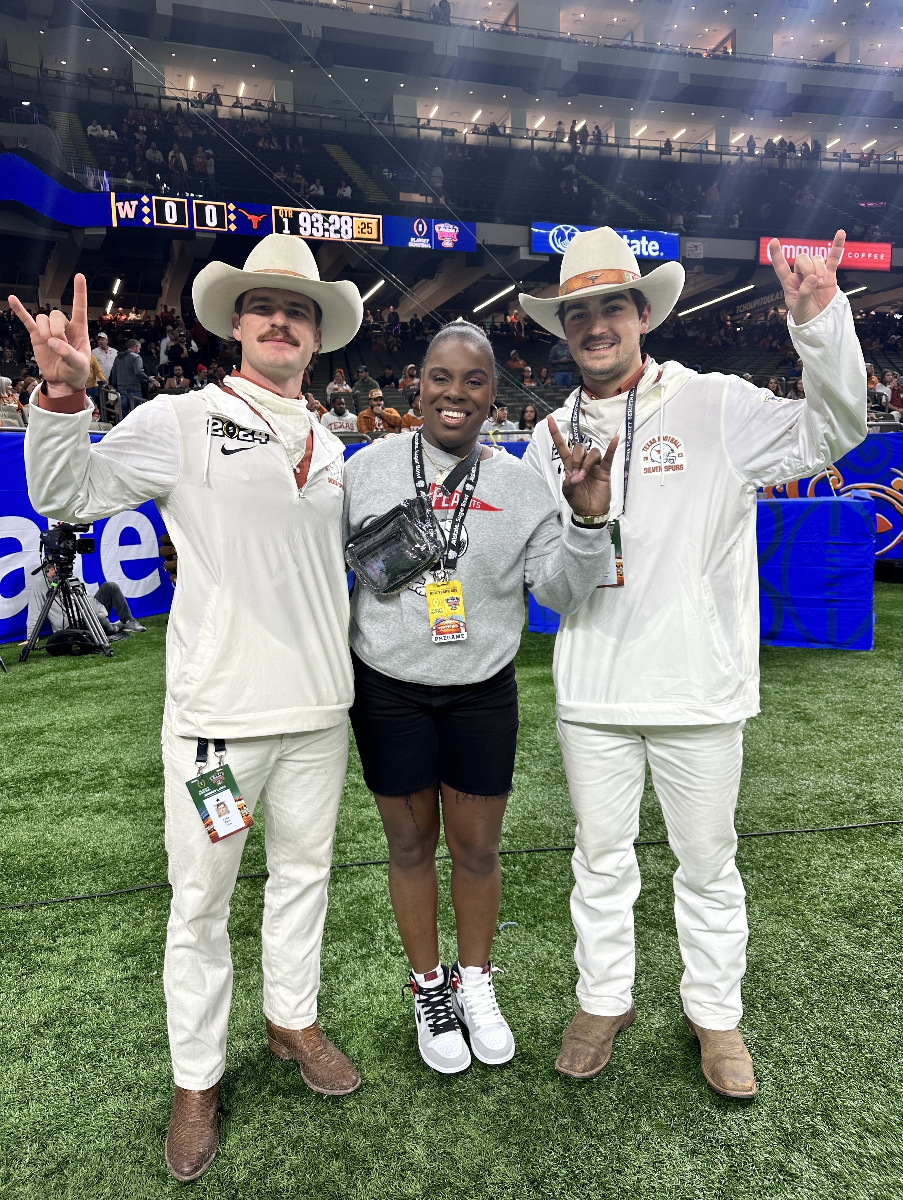 Allstate Sugar Bowl Washington vs. Texas VIP Pre-game Field Pass