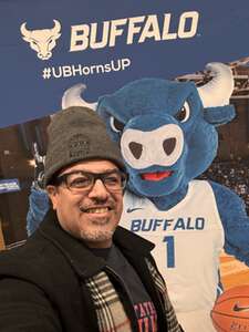 Ricardo attended Buffalo Bulls - NCAA Men's Basketball vs Ball State Cardinals on Jan 23rd 2024 via VetTix 
