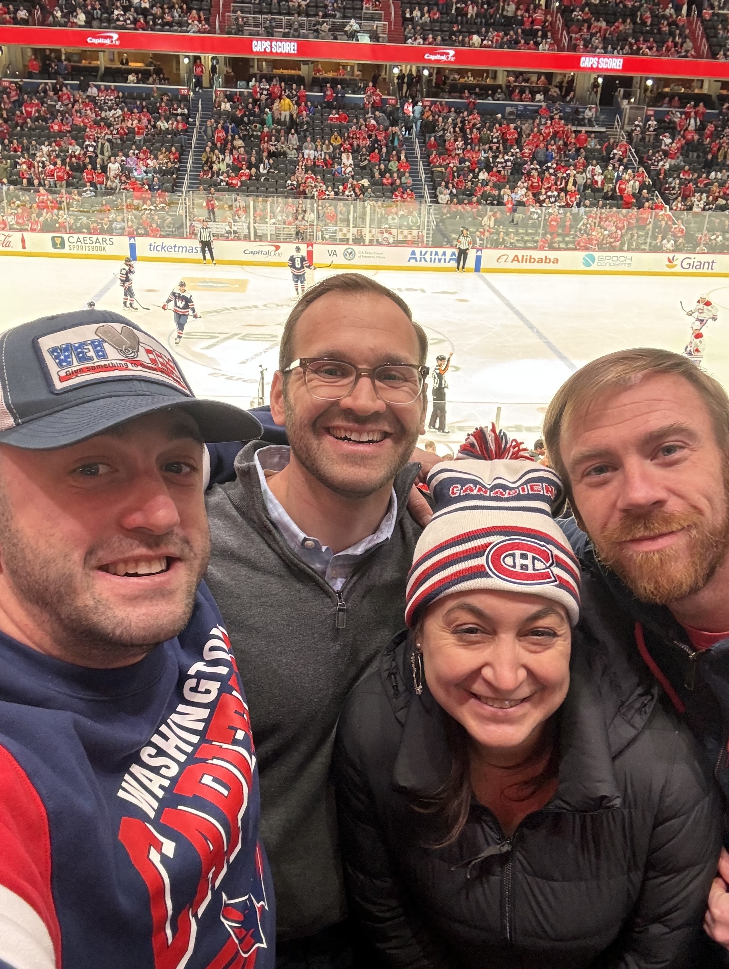 Washington Capitals - NHL vs Montreal Canadiens