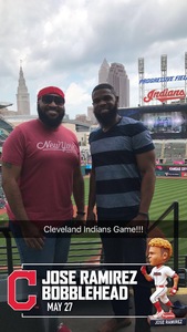 Eldra attended Cleveland Indians vs. Kansas City Royals - MLB on May 28th 2017 via VetTix 