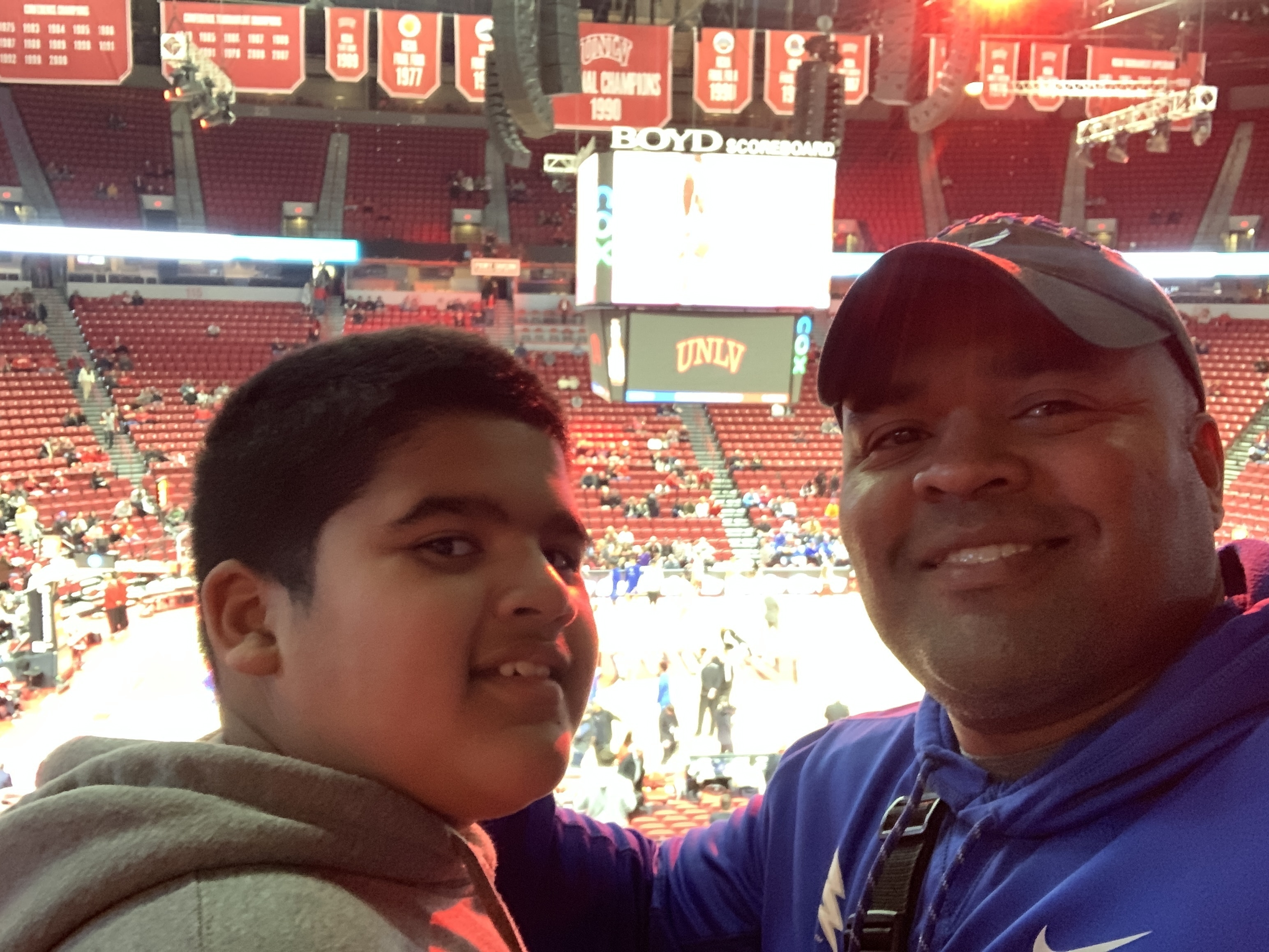Allen Rudd Basketball Event Feedback: UNLV Rebels - NCAA Men's Basketball vs Air Force Falcons